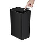 exclusive TIPGO Bathroom Trash Can with Lid, 10 Liter/ 2.6 Gallon Collection