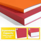 SUNEE File Folders, 30 Pack Manilla Folders 8.5