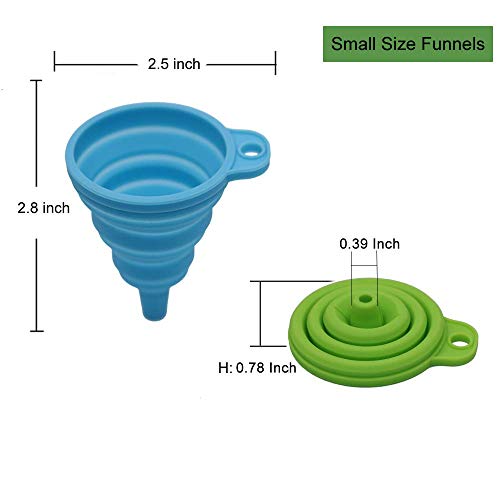 Eco-Friendly KongNai Kitchen Funnel Set 4 Pack, Small Collection