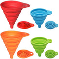 Eco-Friendly KongNai Kitchen Funnel Set 4 Pack, Small Collection