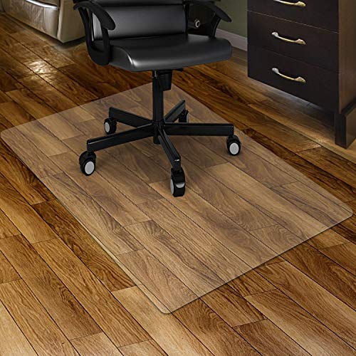 Modern Kuyal Clear Chair mat for Hard Floors 36 Set
