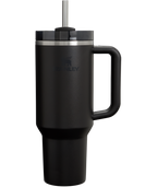 Insulated Travel The Quencher H2.0 Flowstate Tumbler  | Stanley Create D332L - 40oz Large Capacity Car-Cup Friendly Quencher - Black 2.0