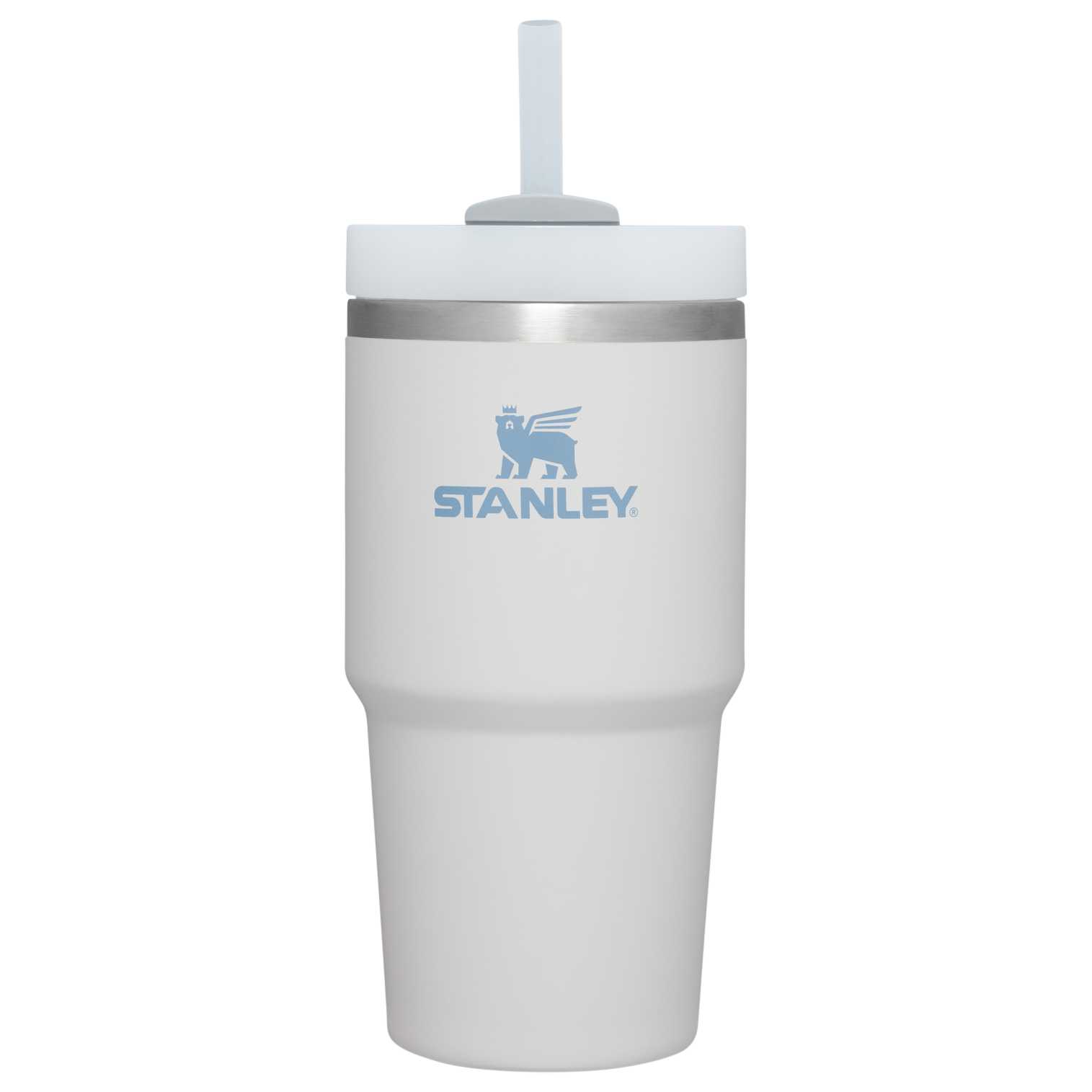 Car-Cup Friendly The Quencher H2.0 Flowstate Tumbler | Stanley Create D330L - 40oz Large Capacity Car-Cup Friendly Quencher - Fog