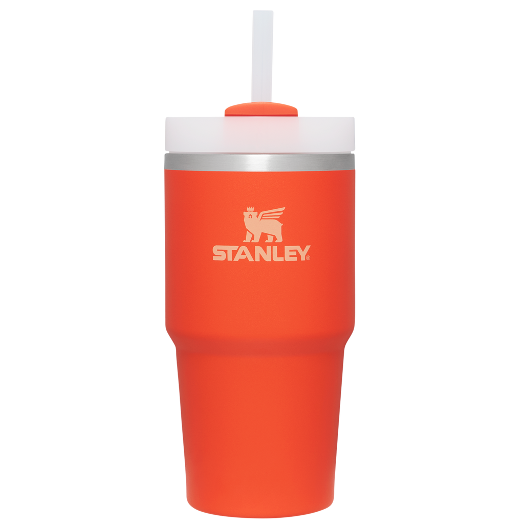 Double-Wall Vacuum The Quencher H2.0 Flowstate Tumbler D030T - 40oz Large Capacity Car-Cup Friendly Quencher - Tigerlily