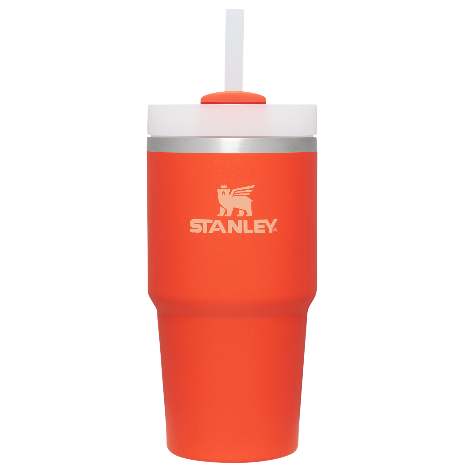 Double-Wall Vacuum The Quencher H2.0 Flowstate Tumbler D030T - 40oz Large Capacity Car-Cup Friendly Quencher - Tigerlily