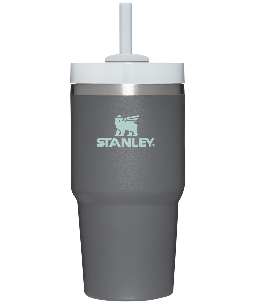 Car-Cup Friendly The Quencher H2.0 Flowstate Tumbler | Stanley Create D330L - 40oz Large Capacity Car-Cup Friendly Quencher - Charcoal