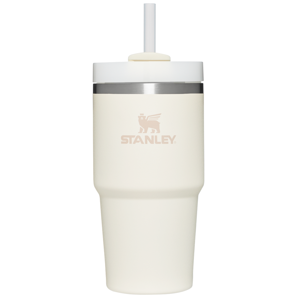 Double-Wall Vacuum The Quencher H2.0 Flowstate Tumbler D030T - 40oz Large Capacity Car-Cup Friendly Quencher - Cream