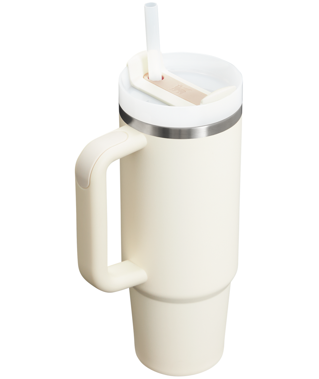 Large Capacity The Quencher H2.0 Flowstate Tumbler D051L - Double-Wall Vacuum Insulated Travel Tumbler with Straw Detail