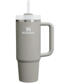 Large Capacity The Quencher H2.0 Flowstate Tumbler | Stanley Create D331C - Premium Stainless Steel Straw Cup for All-Day Hydration - Ash
