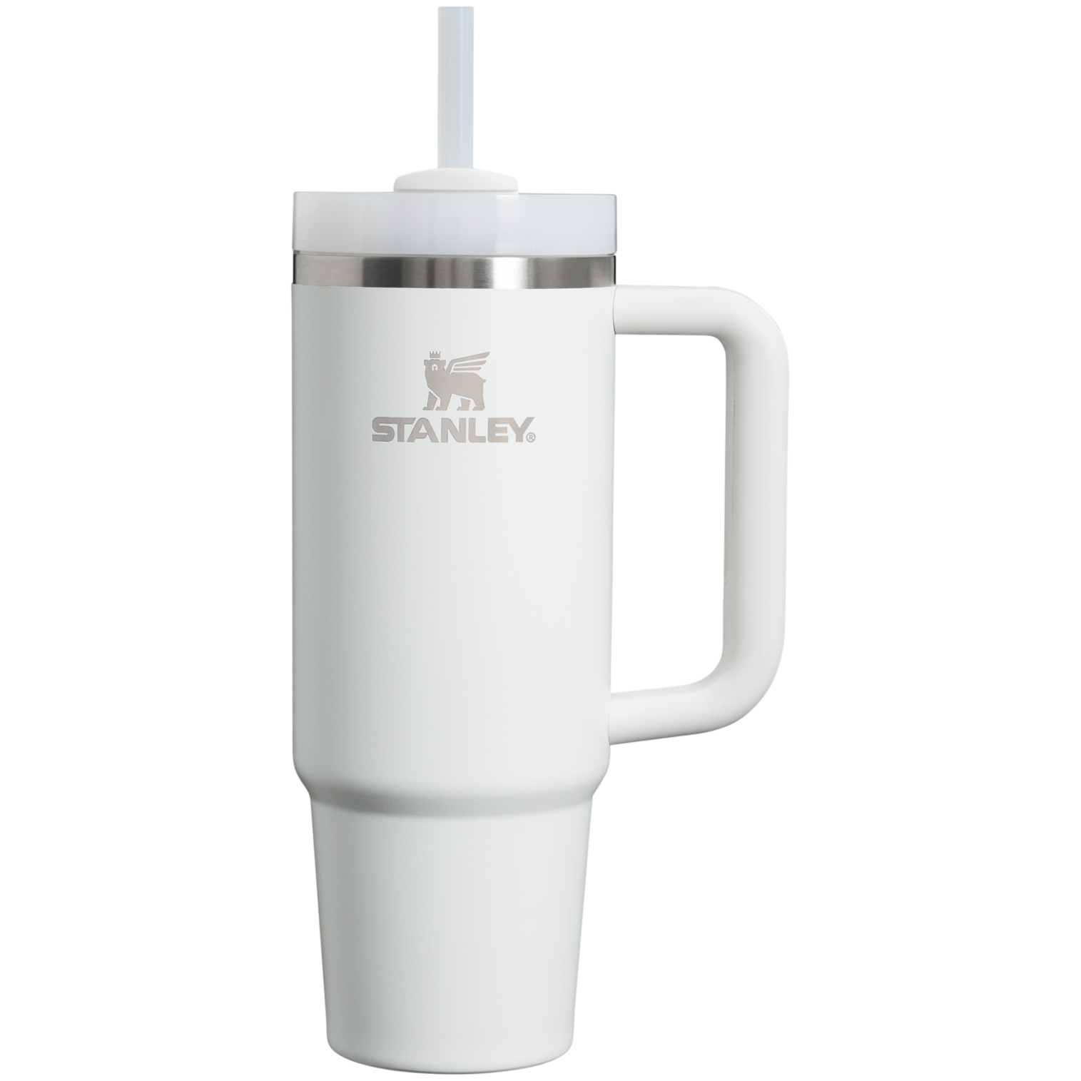 Large Capacity The Quencher H2.0 Flowstate Tumbler D051L - Double-Wall Vacuum Insulated Travel Tumbler with Straw - Frost