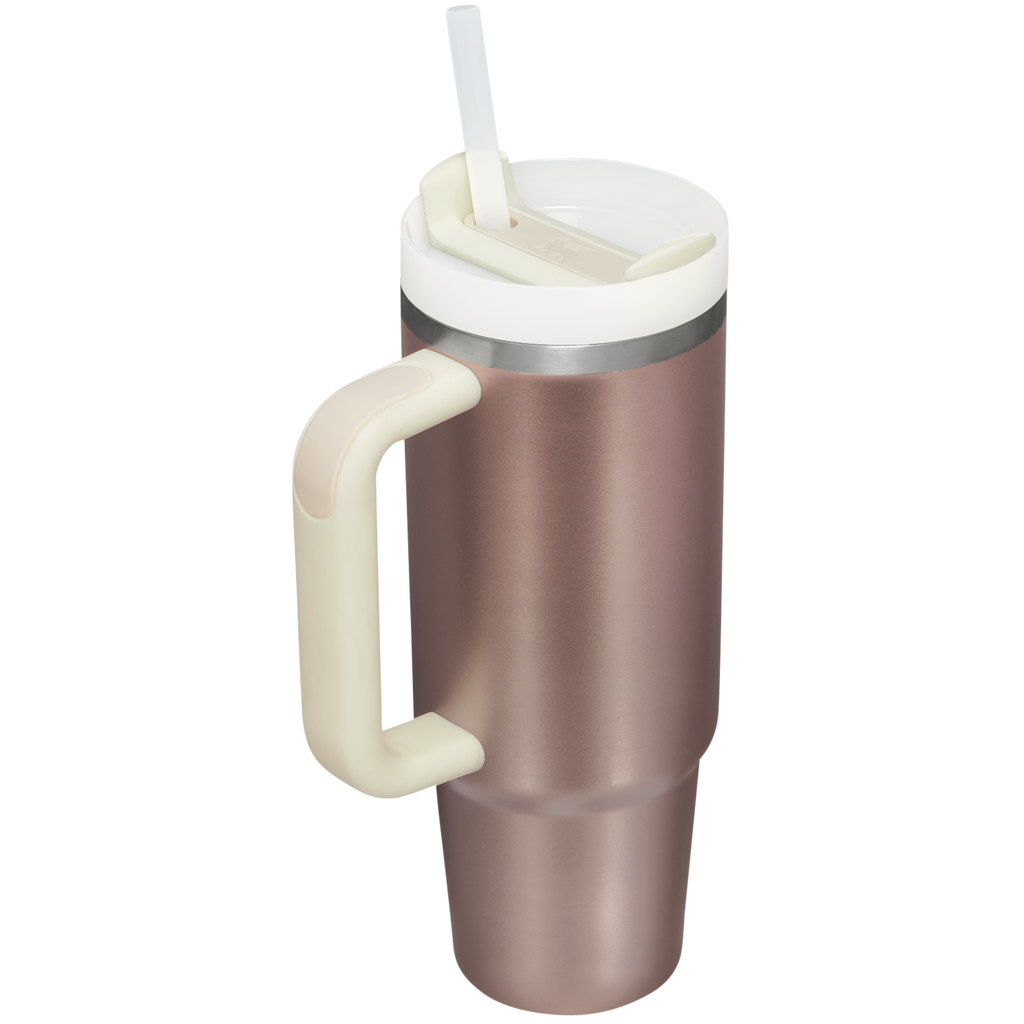 Large Capacity The Quencher H2.0 Flowstate Tumbler D051L - Double-Wall Vacuum Insulated Travel Tumbler with Straw Detail