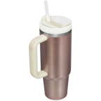 Large Capacity The Quencher H2.0 Flowstate Tumbler D051L - Double-Wall Vacuum Insulated Travel Tumbler with Straw Detail