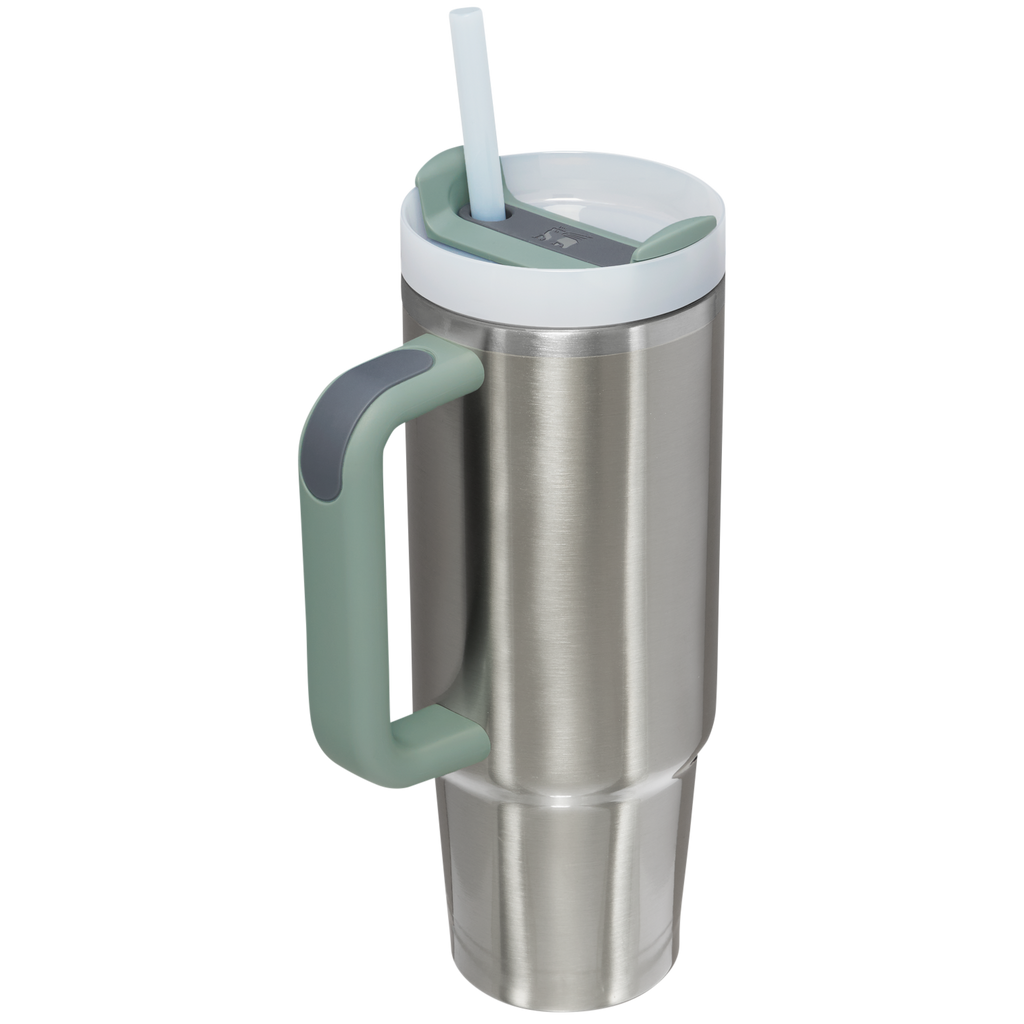 Large Capacity The Quencher H2.0 Flowstate Tumbler D051L - Double-Wall Vacuum Insulated Travel Tumbler with Straw Detail