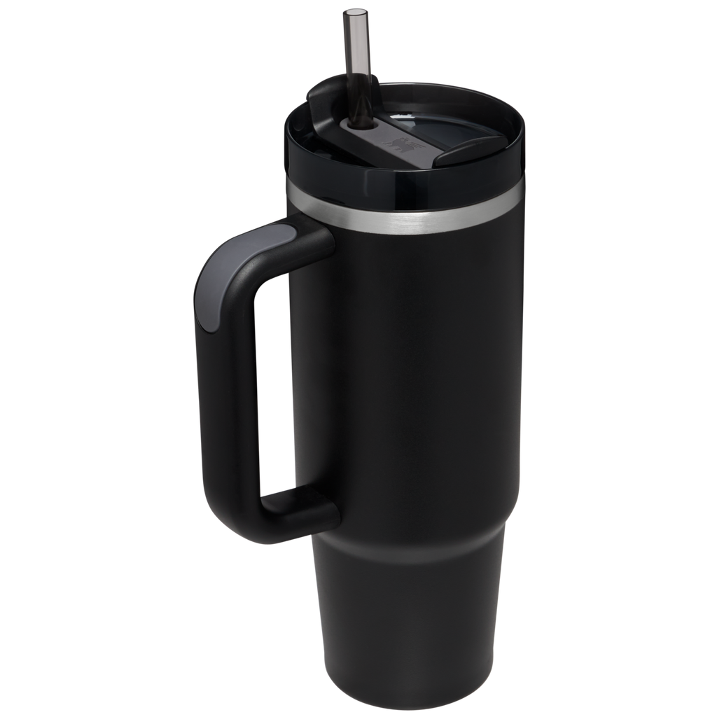 Large Capacity The Quencher H2.0 Flowstate Tumbler D051L - Double-Wall Vacuum Insulated Travel Tumbler with Straw Detail