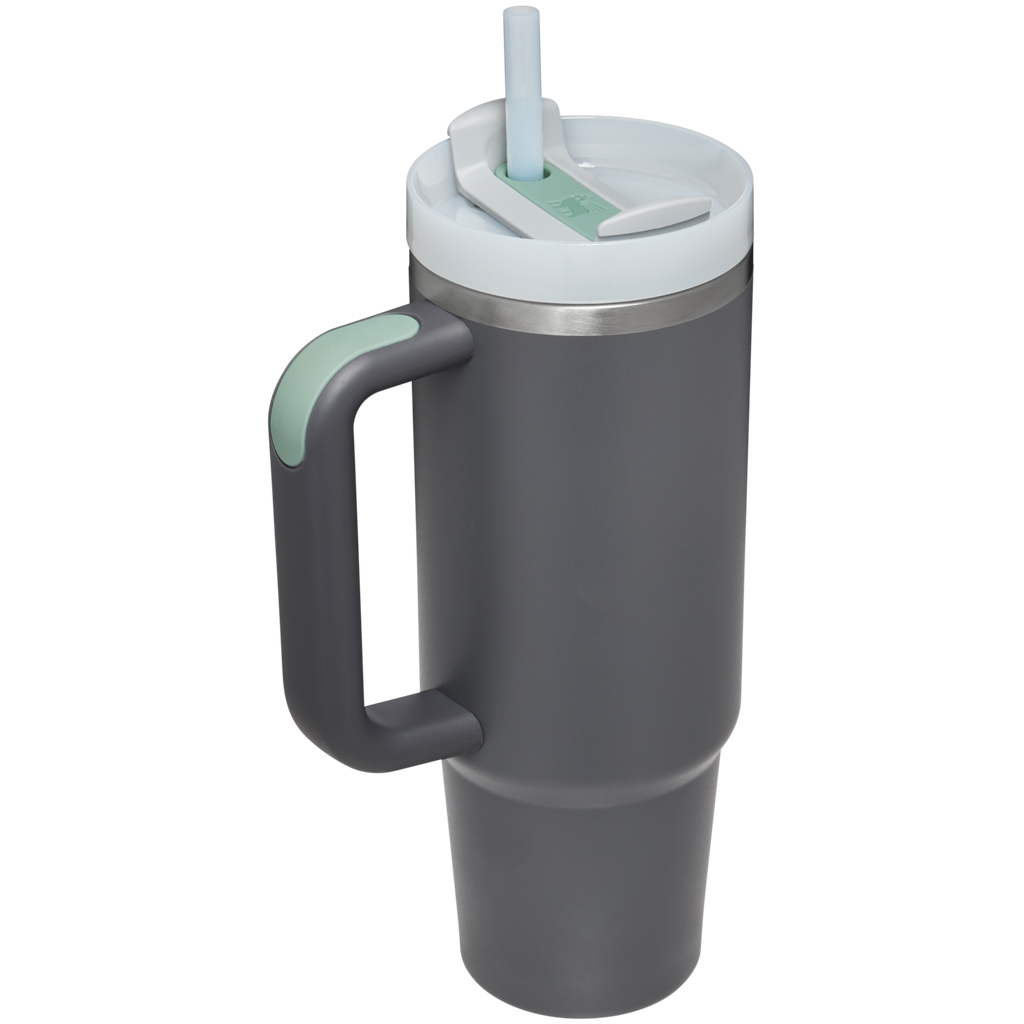 Large Capacity The Quencher H2.0 Flowstate Tumbler D051L - Double-Wall Vacuum Insulated Travel Tumbler with Straw Detail
