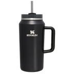 Large Capacity The Quencher H2.0 Flowstate Tumbler D033Q - 40oz Large Capacity Car-Cup Friendly Quencher - Black Glow