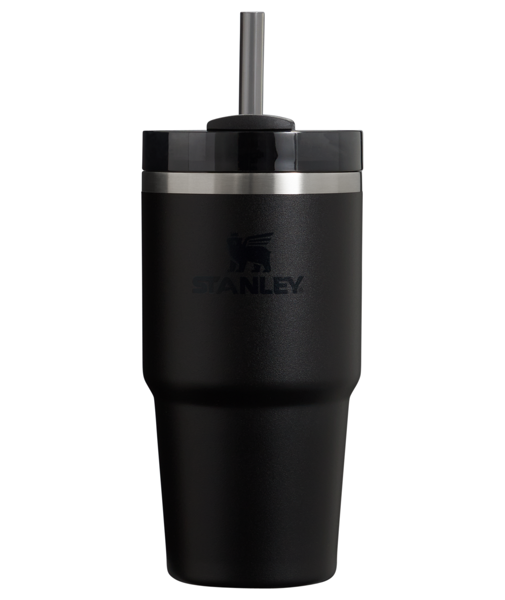 Car-Cup Friendly The Quencher H2.0 Flowstate Tumbler | Stanley Create D330L - 40oz Large Capacity Car-Cup Friendly Quencher - Black 2.0