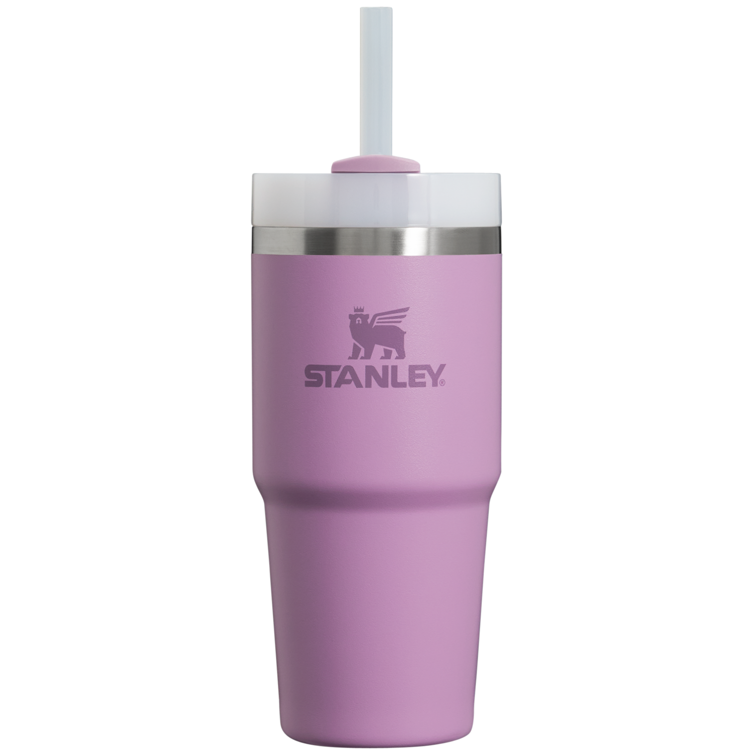 Large Capacity The Quencher H2.0 Flowstate Tumbler  | Stanley Create D329E - Premium Stainless Steel Straw Cup for All-Day Hydration - Lilac
