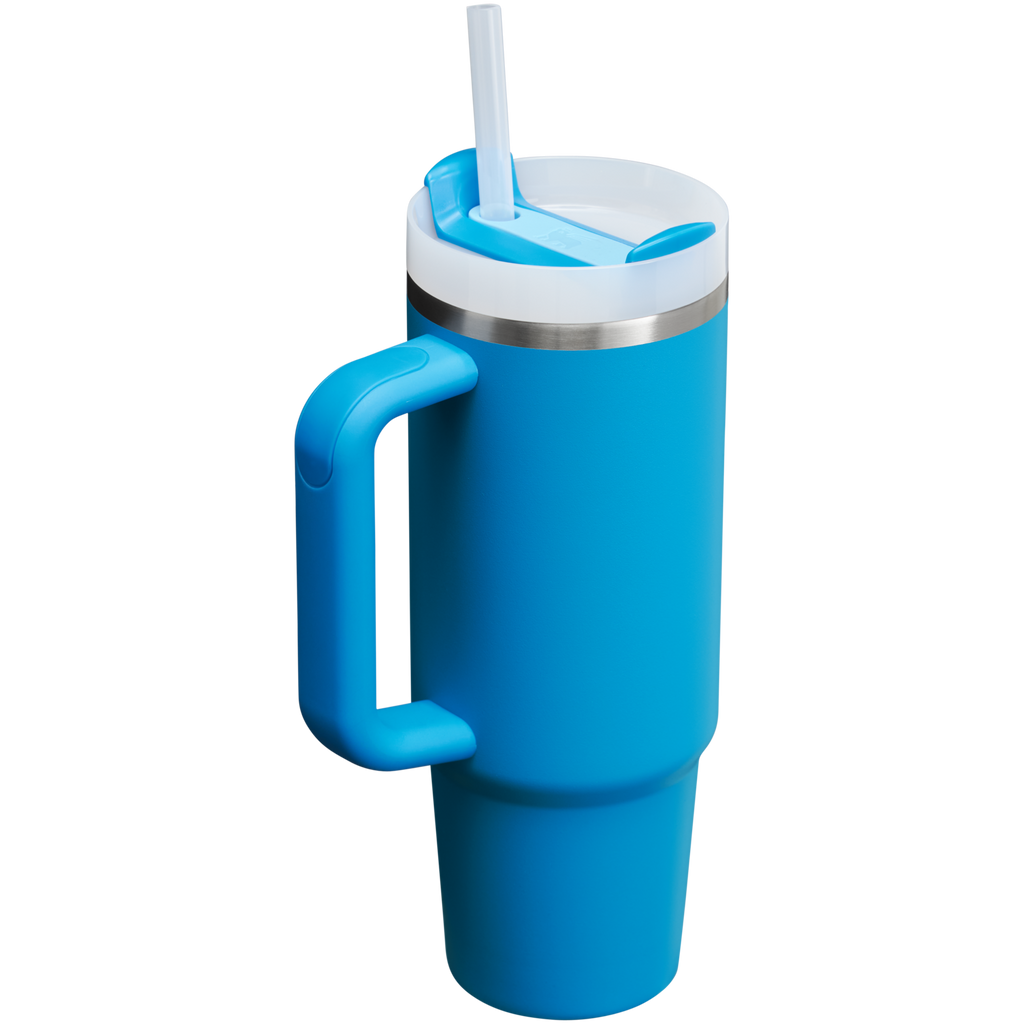 Large Capacity The Quencher H2.0 Flowstate Tumbler D051L - Double-Wall Vacuum Insulated Travel Tumbler with Straw Detail
