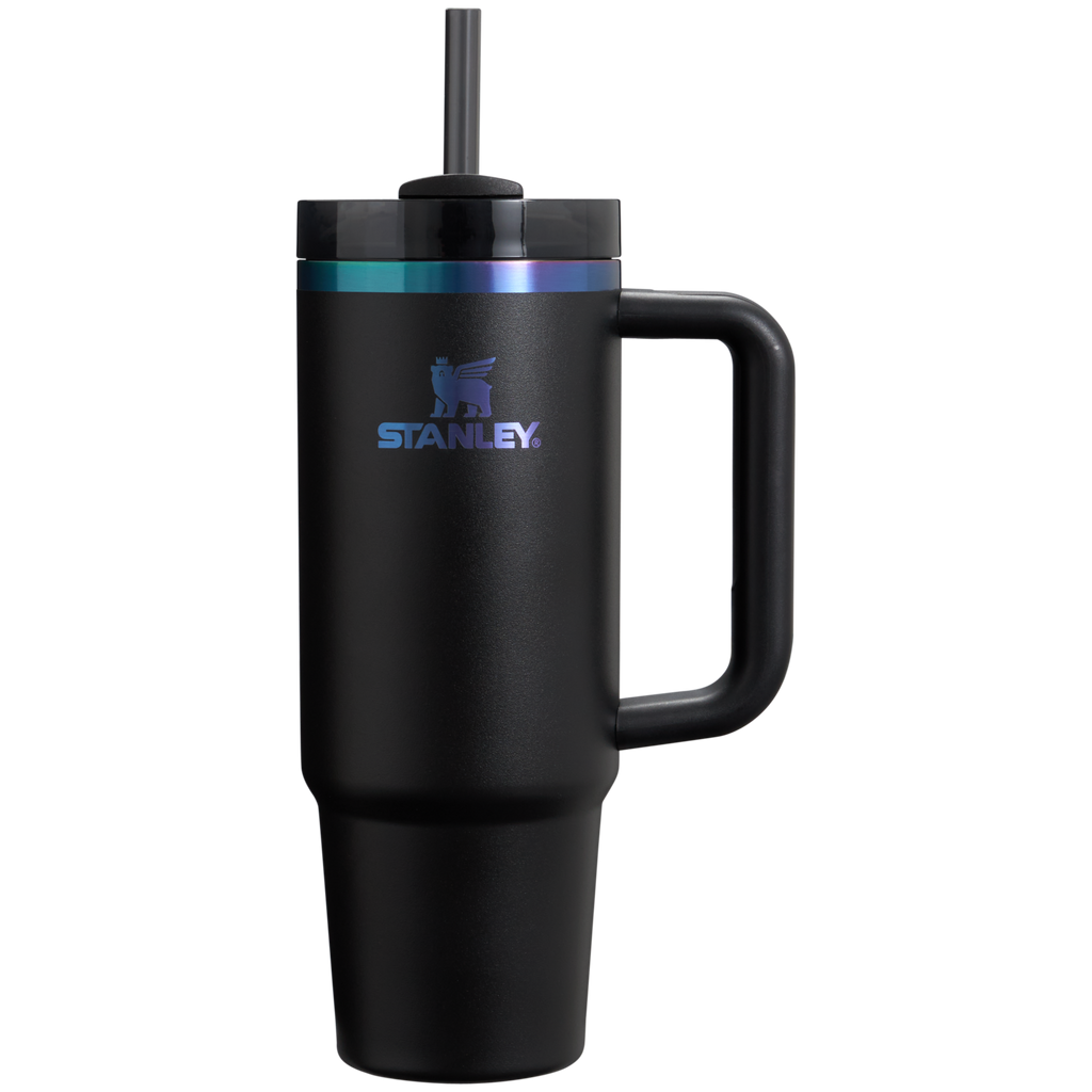 Insulated Travel The Black Chroma Quencher H2.0 Flowstate Tumbler D107W - Double-Wall Vacuum Insulated Travel Tumbler with Straw - Default Title