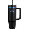Insulated Travel The Black Chroma Quencher H2.0 Flowstate Tumbler D107W - Double-Wall Vacuum Insulated Travel Tumbler with Straw - Default Title