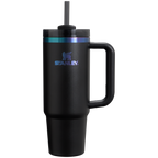 Insulated Travel The Black Chroma Quencher H2.0 Flowstate Tumbler D107W - Double-Wall Vacuum Insulated Travel Tumbler with Straw - Default Title