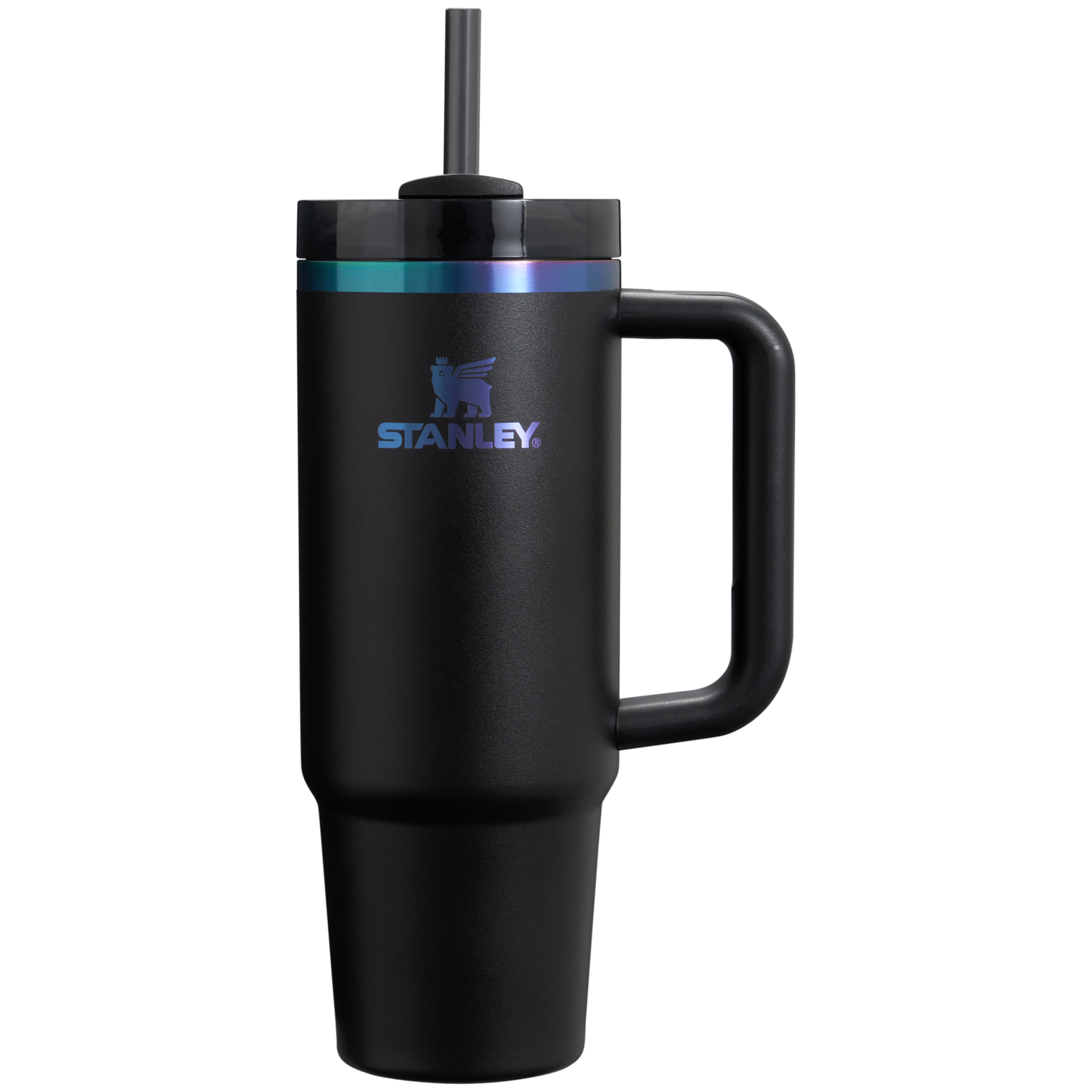Insulated Travel The Black Chroma Quencher H2.0 Flowstate Tumbler D107W - Double-Wall Vacuum Insulated Travel Tumbler with Straw - Default Title