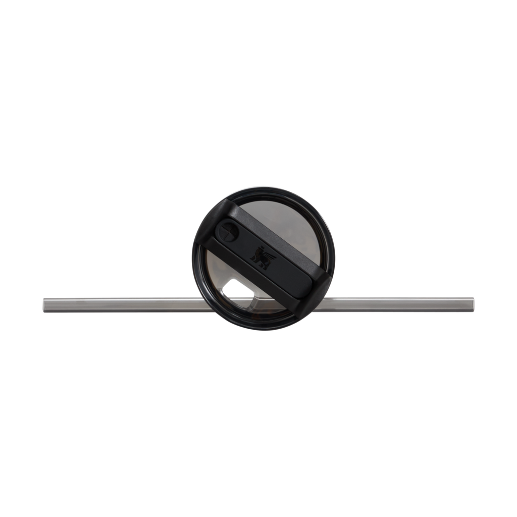 Insulated Travel The Black Chroma Quencher H2.0 Flowstate Tumbler D107W - Double-Wall Vacuum Insulated Travel Tumbler with Straw Detail