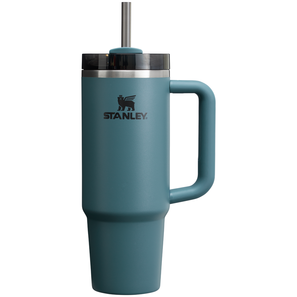 Large Capacity The Quencher H2.0 Flowstate Tumbler D051L - Double-Wall Vacuum Insulated Travel Tumbler with Straw Detail