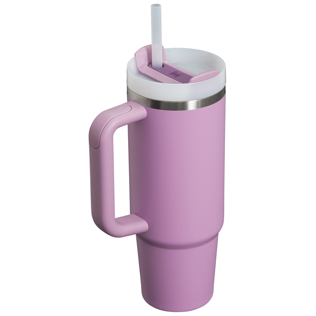 Large Capacity The Quencher H2.0 Flowstate Tumbler D051L - Double-Wall Vacuum Insulated Travel Tumbler with Straw Detail