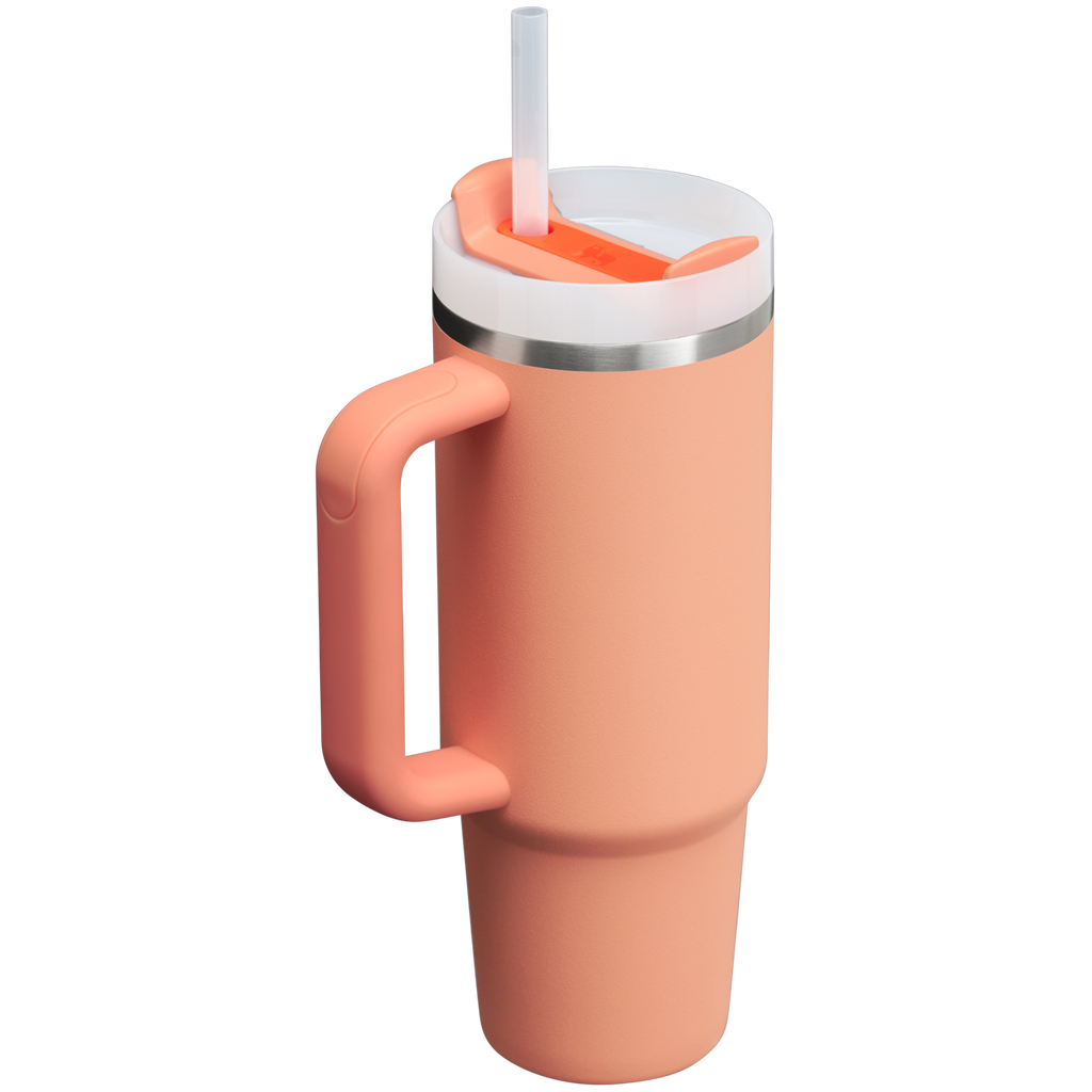 Large Capacity The Quencher H2.0 Flowstate Tumbler D051L - Double-Wall Vacuum Insulated Travel Tumbler with Straw Detail