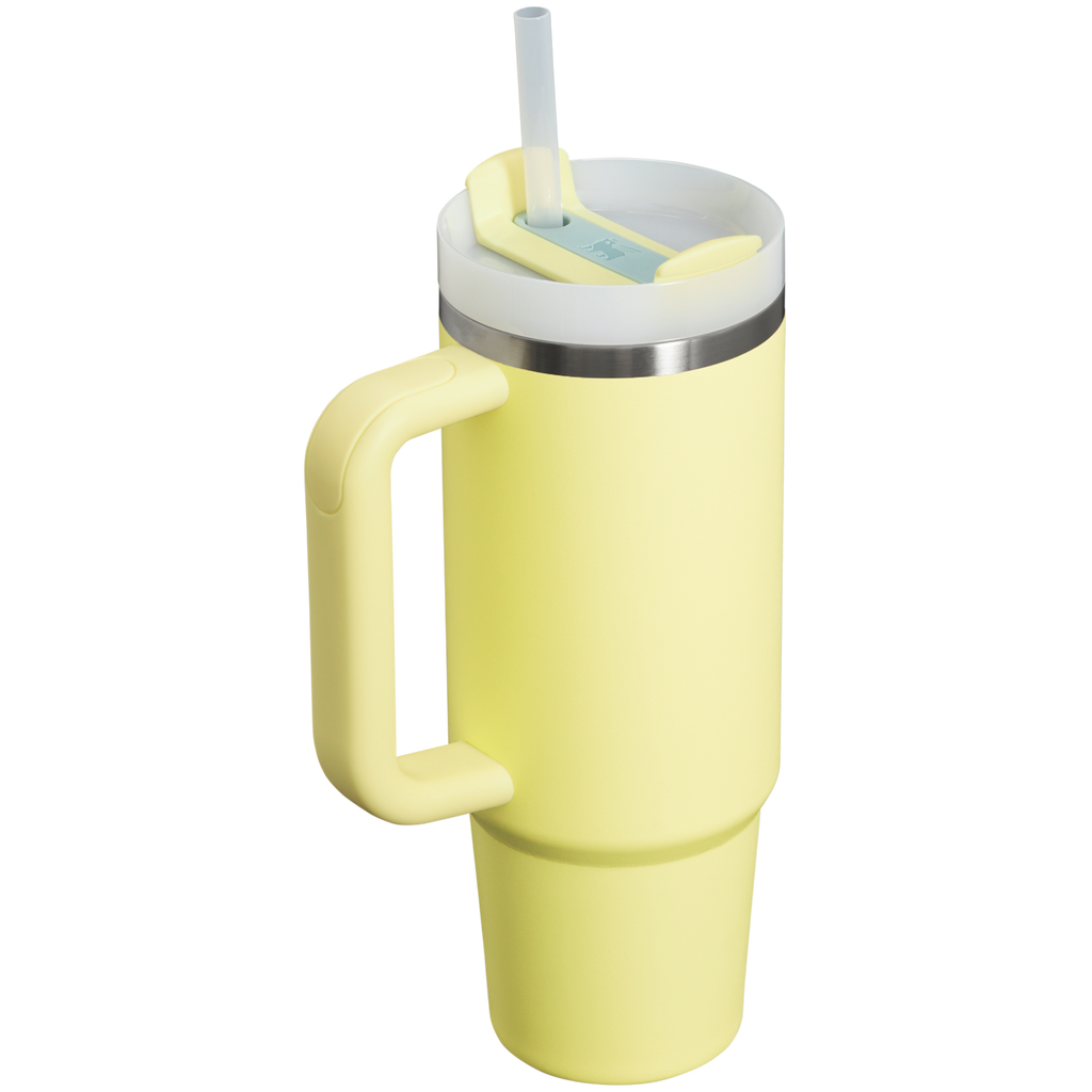 Large Capacity The Quencher H2.0 Flowstate Tumbler D051L - Double-Wall Vacuum Insulated Travel Tumbler with Straw Detail