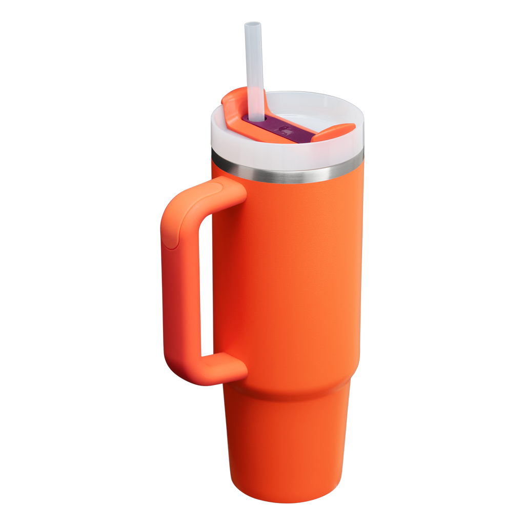 Large Capacity The Quencher H2.0 Flowstate Tumbler D051L - Double-Wall Vacuum Insulated Travel Tumbler with Straw Detail