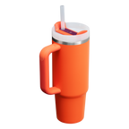 Large Capacity The Quencher H2.0 Flowstate Tumbler D051L - Double-Wall Vacuum Insulated Travel Tumbler with Straw Detail