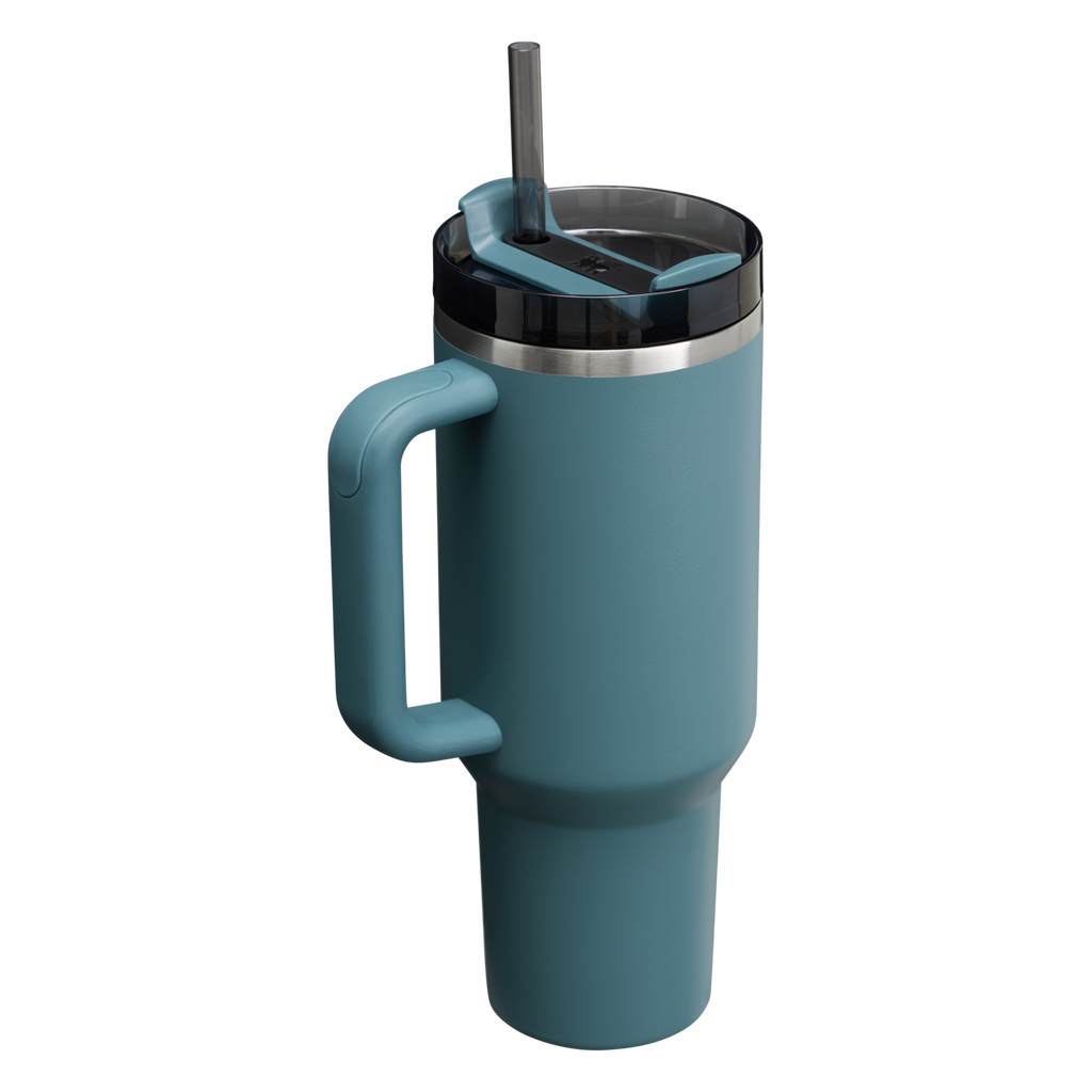 Insulated Travel The Quencher H2.0 Flowstate Tumbler  | Stanley Create D332L - 40oz Large Capacity Car-Cup Friendly Quencher Detail