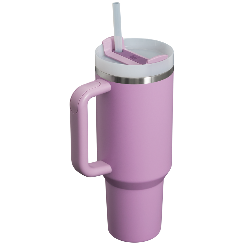 Insulated Travel The Quencher H2.0 Flowstate Tumbler  | Stanley Create D332L - 40oz Large Capacity Car-Cup Friendly Quencher Detail