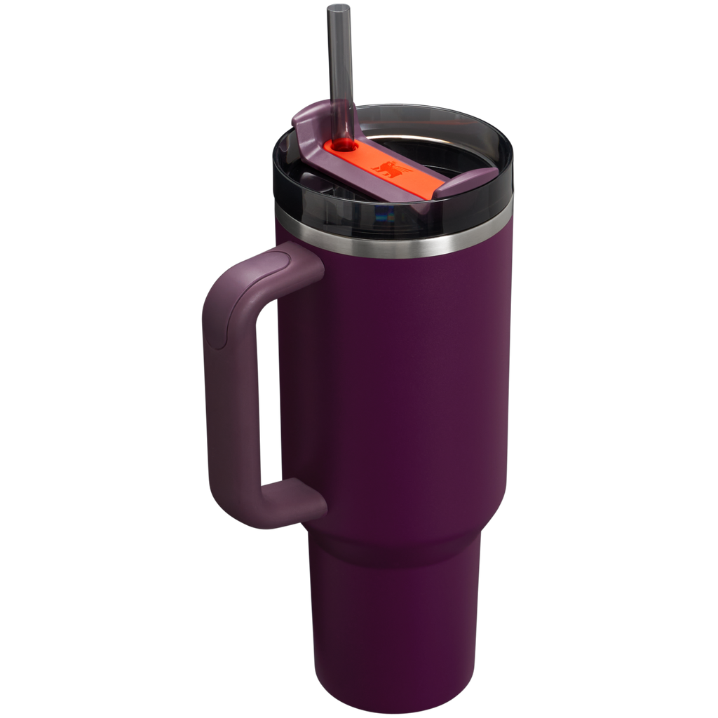 Insulated Travel The Quencher H2.0 Flowstate Tumbler  | Stanley Create D332L - 40oz Large Capacity Car-Cup Friendly Quencher Detail
