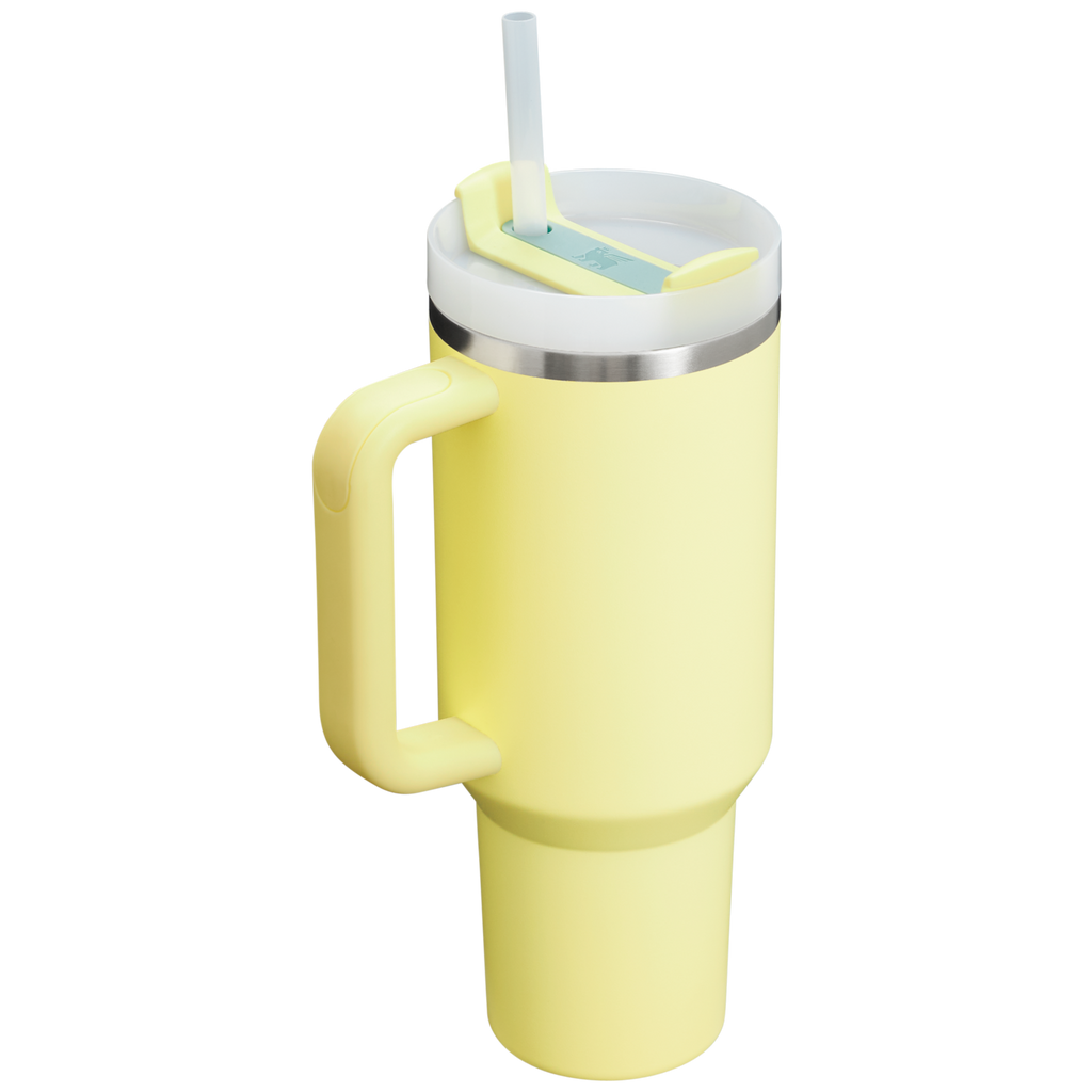 Insulated Travel The Quencher H2.0 Flowstate Tumbler  | Stanley Create D332L - 40oz Large Capacity Car-Cup Friendly Quencher Detail