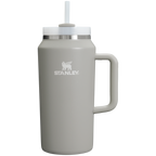 Double-Wall Vacuum The Quencher H2.0 Flowstate Tumbler D365U - Premium Stainless Steel Straw Cup for All-Day Hydration - Ash