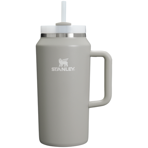 Double-Wall Vacuum The Quencher H2.0 Flowstate Tumbler D365U - Premium Stainless Steel Straw Cup for All-Day Hydration - Ash