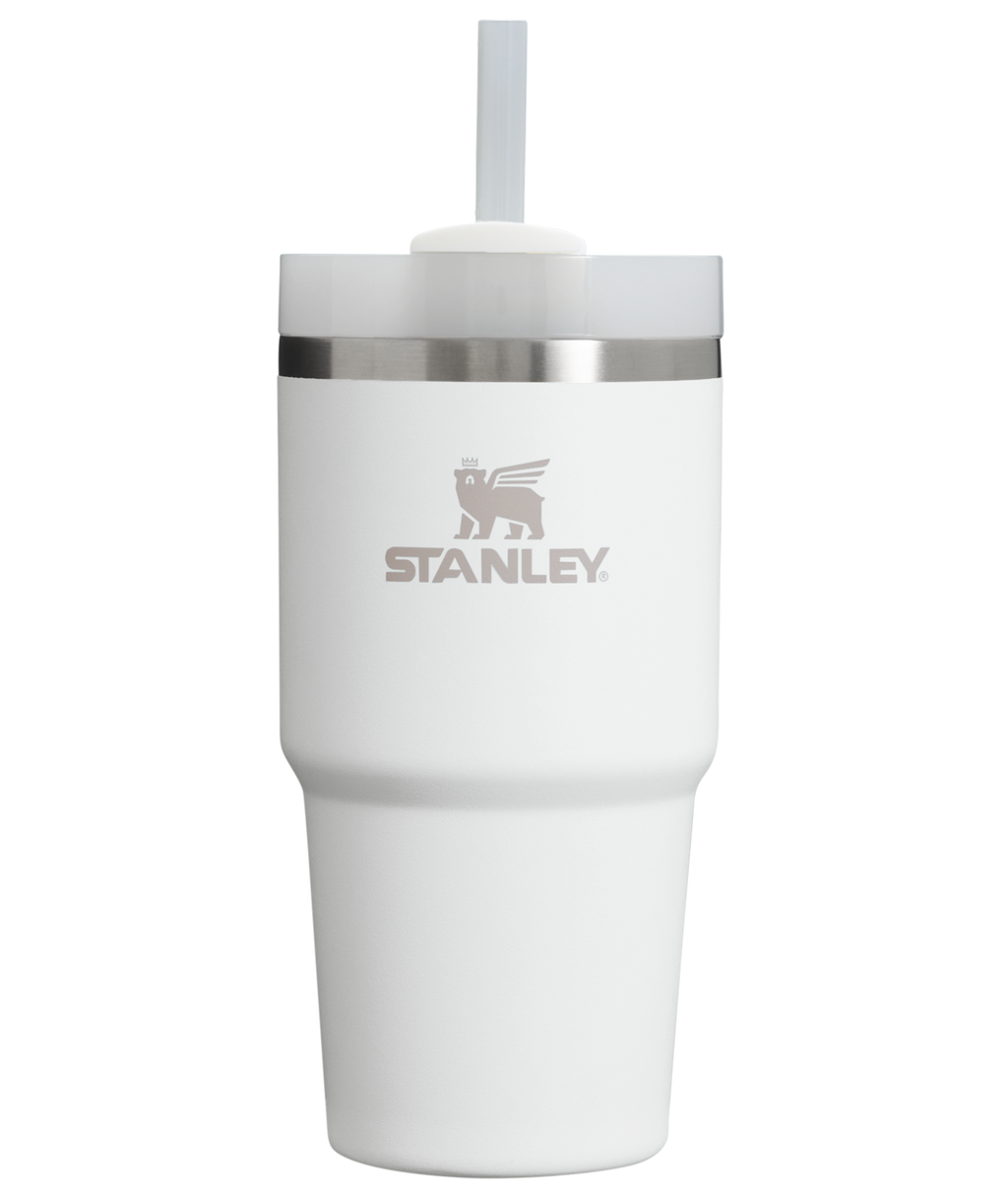 Car-Cup Friendly The Quencher H2.0 Flowstate Tumbler | Stanley Create D330L - 40oz Large Capacity Car-Cup Friendly Quencher - Frost