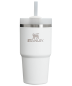 Large Capacity The Quencher H2.0 Flowstate Tumbler  | Stanley Create D329E - Premium Stainless Steel Straw Cup for All-Day Hydration - Frost