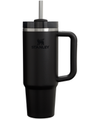 Large Capacity The Quencher H2.0 Flowstate Tumbler | Stanley Create D331C - Premium Stainless Steel Straw Cup for All-Day Hydration - Black 2.0