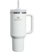 Insulated Travel The Quencher H2.0 Flowstate Tumbler  | Stanley Create D332L - 40oz Large Capacity Car-Cup Friendly Quencher - Frost