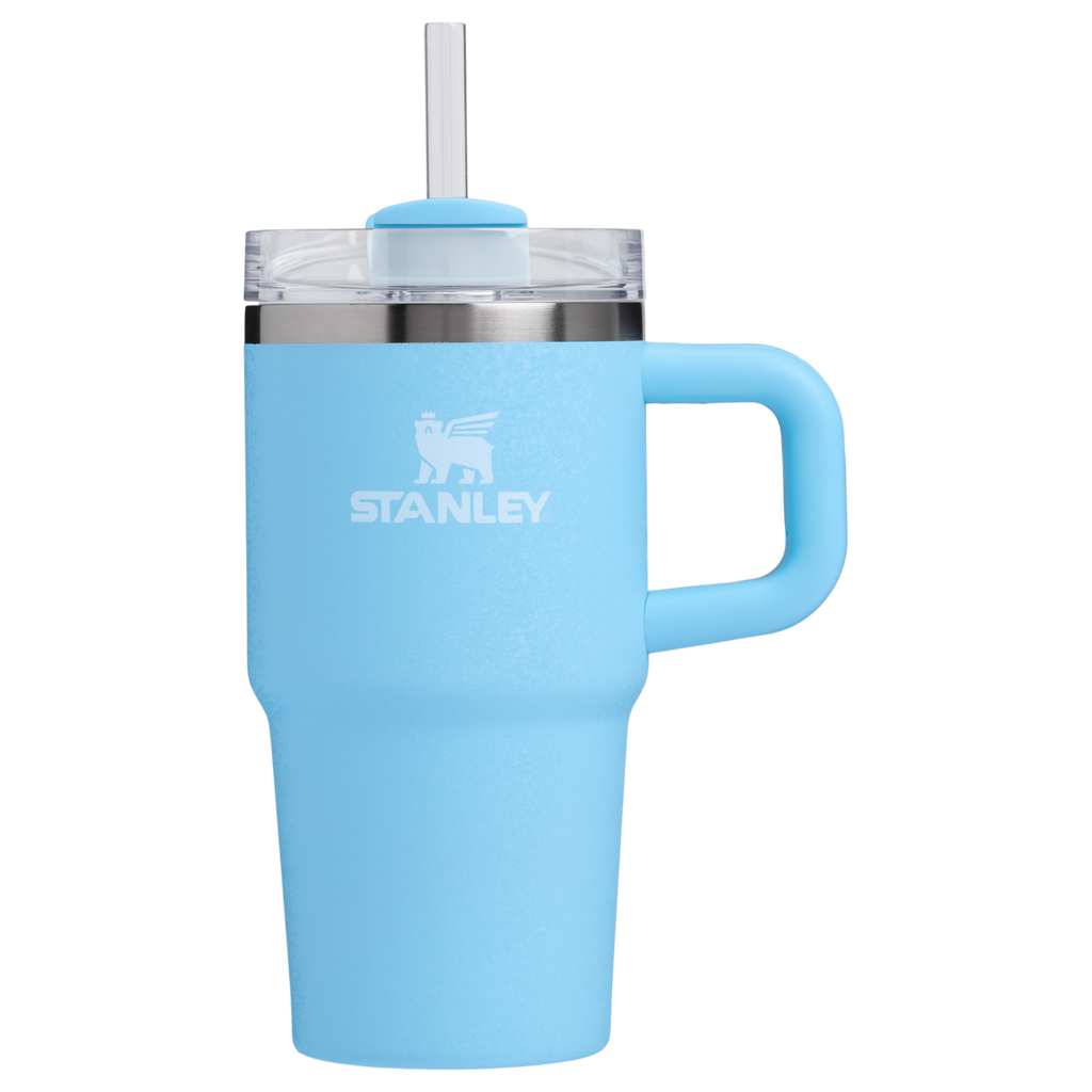 Double-Wall Vacuum The Quencher H2.O Flowstate Tumbler | Stanley Create D274S - FlowState 3-Position Lid Insulated Travel Mug Detail