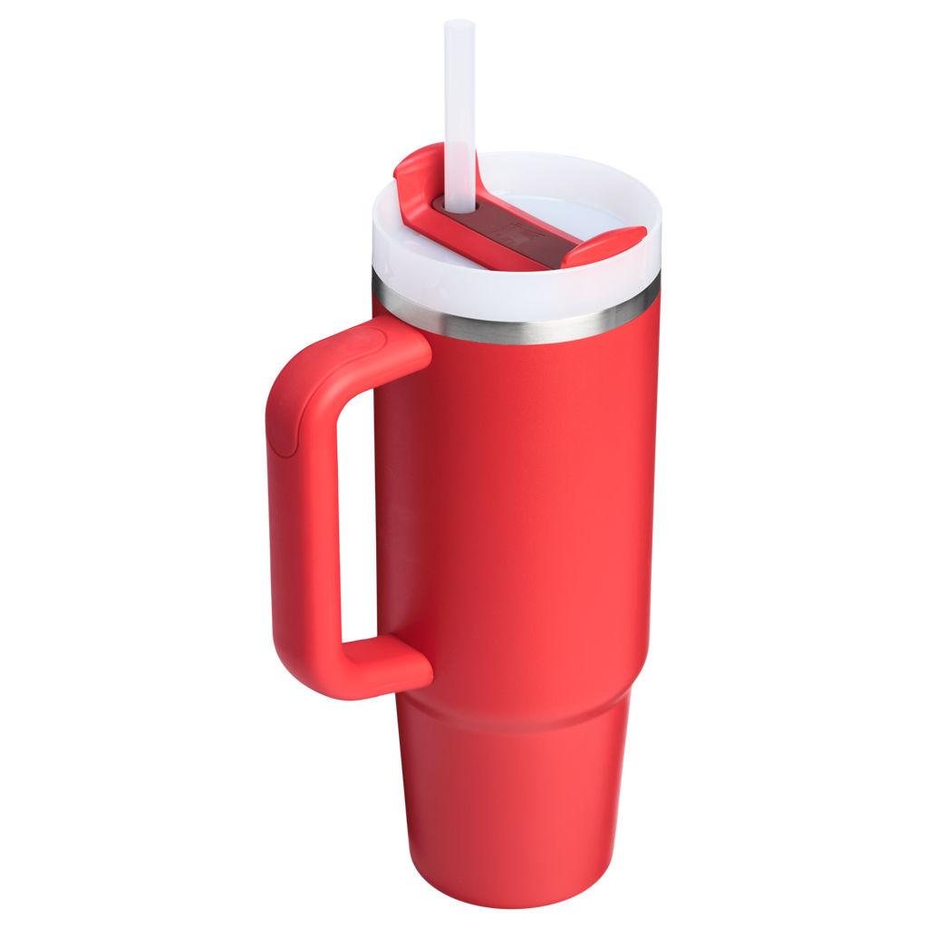 Large Capacity The Quencher H2.0 Flowstate Tumbler D051L - Double-Wall Vacuum Insulated Travel Tumbler with Straw Detail
