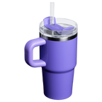 Double-Wall Vacuum The Quencher H2.O Flowstate Tumbler | Stanley Create D274S - FlowState 3-Position Lid Insulated Travel Mug Detail