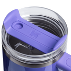 Double-Wall Vacuum The Quencher H2.O Flowstate Tumbler | Stanley Create D274S - FlowState 3-Position Lid Insulated Travel Mug Detail
