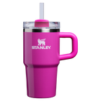 Double-Wall Vacuum The Quencher H2.O Flowstate Tumbler with Handle | Stanley Create D309N - Double-Wall Vacuum Insulated Travel Tumbler with Straw Detail