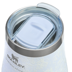 Premium Matte Stanley 1913 x LoveShackFancy Holiday Reserve Wine Tumbler D204X - Shatterproof Flavor-Preserving Cocktail Tumbler with Lid Detail
